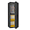 Sleutelkluis STC 2-400 Combi, klasse I volgens EN 1143-1, 400 haken, 10 ordners, 2 legborden, dubbelbaard slot, grafietgrijs RAL 7024