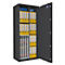 Sleutelkluis STC 3-448 Combi, klasse I volgens EN 1143-1, 448 haken, 18 ordners, 2 + 4 legborden, dubbelbaard slot, grafietgrijs RAL 7024