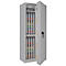 Sleutelkluis STC 3-896 Combi, klasse I volgens EN 1143-1, 896 haken, 12 ordners, 4 legborden, dubbelbaard slot, lichtgrijs RAL 7035