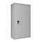 Sleutelkluis STC 4-800 Combi, klasse I volgens EN 1143-1, 800 haken, 20 ordners, 1 + 4 legborden, dubbelbaard slot, lichtgrijs RAL 7035