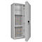 Sleutelkluis STC 4-800 Combi, klasse I volgens EN 1143-1, 800 haken, 20 ordners, 1 + 4 legborden, dubbelbaard slot, lichtgrijs RAL 7035