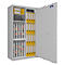 Sleutelkluis STC 4-800 Combi, klasse I volgens EN 1143-1, 800 haken, 20 ordners, 1 + 4 legborden, dubbelbaard slot, lichtgrijs RAL 7035