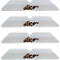 Slice dozenopener, reservemesjes keramiek, afgerond, 4 stuks
