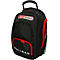 Schwarzer Rollbag mit roter Umrandung und Reißverschlüssen. Auf der Tasche ist das Logo von KS TOOLS zu sehen.