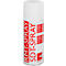 A white spray can with red text that reads "RMT-SPRAY" and "SDT-SPRAY". Text: Smoke detector test spray.