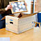 SmoothMove FastFold Standaard verhuisdoos, C-split golfkarton, handgrepen, H 270 x B 320 x D 470 mm, 39 L, 10 stuks, bruin