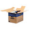 SmoothMove FastFold verhuisdoos, 37,5 L, 2-laags golfkarton, H 310 x B 327 x D 429 mm, 5 stuks, bruin