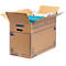 SmoothMove Standaard verhuisdoos, 2-laags golfkarton, etikettenveld, 440 x 330 x 70 mm, 100 L, 10 stuks