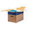 SmoothMove verhuisdoos FastFold extra groot, 127 L, 2-laags golfkarton, H 463 x B 480 x D 632 mm, 5 stuks, bruin