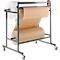 Snijstandaard dubbel, verrijdbaar, 1250 mm