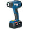 Snoerloze heteluchtblaasset Rapid RX1000, LCD-display, luchtvolumeregeling, tot 550°C, incl. Bosch oplaadbare accu