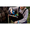 Snoerloze heteluchtblaasset Rapid RX1000, LCD-display, luchtvolumeregeling, tot 550°C, incl. Bosch oplaadbare accu