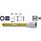 Socket 986-10 1/2 inch zeskant SW 10mm