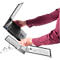 Socle pour PC portables Ergo-Q 260 BakkerElkhuizen, jusqu'à 15,6', 5 niveaux de réglage de la hauteur, avec porte-documents