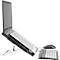 Socle pour PC portables Ergo-Q 260 BakkerElkhuizen, jusqu'à 15,6', 5 niveaux de réglage de la hauteur, avec porte-documents