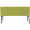 Sofa Leyform LIV, 2-zits, rechthoekig, B 1270 x D 620 x H 740 mm, met armleuningen &amp; glijders, stoffen bekleding, lichtgroen
