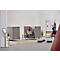 Soft-Seating-System BE SOFT, Sessel, ohne Tisch, m. Akustik-Panel, schwarz-grau