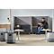 Soft-Seating-System BE SOFT, Sessel, ohne Tisch, m. Akustik-Panel, schwarz-grau