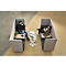 Soft-Seating-System BE SOFT, Sessel, ohne Tisch, m. Akustik-Panel, schwarz-grau