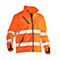 Softshell Jacke Jobman 1202 PRACTICAL, Hi-Vis, EN ISO 20471 Klasse 3, orange, Polyester, XL