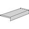 Sokkelbodem, met consoles, voor Variabo draagarmstelling, B 1000 x D 350 mm