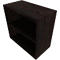 SOLUS PLAY boekenkast, 2 OH, B 800 x D 420 x H 748 mm, Moor-eiken