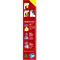Embalaje rojo de detergente para lavavajillas Somat, con letras blancas, 1,2 kg.