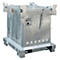Sonderabfall-Behälter BAUER SAS 800, Stahlblech, feuerverzinkt, abschließbar, B 1200 x T 1000 x H 1235 mm