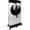 Sonnenkönig Air Fresh 5S, 3 niveaux de ventilation, 4206 m³/h brassage d'air, jusqu'à 60 m³ de pièce, écran de contrôle LED, télécommande, noir/blanc