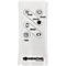 Sonnenkönig Air Fresh 7, écran LED, fonction ionisateur, 4 niveaux de ventilation, fonction humidification de l'air, 3 modes de ventilation, avec télécommande, blanc