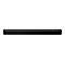 Schwarze Soundbar mit der Aufschrift "SONY" und einer Reihe von Bedienknöpfen auf weißem Hintergrund.
