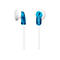 Sony MDR-E9LP - Kopfhörer - Ohrstöpsel - kabelgebunden - 3,5 mm Stecker - Blau