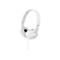 Sony MDR-ZX110AP - Kopfhörer mit Mikrofon - ohrumschließend - kabelgebunden - 3,5 mm Stecker - weiß