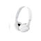 Sony MDR-ZX110AP - Kopfhörer mit Mikrofon - ohrumschließend - kabelgebunden - 3,5 mm Stecker - weiß