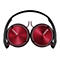 Sony MDR-ZX310 - Kopfhörer - ohrumschließend - kabelgebunden - 3,5 mm Stecker - Rot