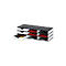 Sortierstation Set Styro styrodoc Trio, 9 Fächer, weiß-schwarz/weiß