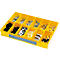 Sortimentskasten Modell 12, 12 Fächer, B 335 x T 225 x H 55 mm, Polystyrol, gelb 