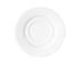 Soucoupe pour café au lait Caterado ISTA, ronde, lavable au lave-vaisselle, Ø 160 x H 15 mm, porcelaine, blanc, 6 pièces