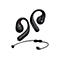 Soundcore AeroFit Pro - True Wireless-Kopfhörer mit Mikrofon - offenes Ohr - über dem Ohr angebracht - Bluetooth - Dynamic Black