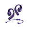 Soundcore AeroFit Pro - True Wireless-Kopfhörer mit Mikrofon - offenes Ohr - über dem Ohr angebracht - Bluetooth - Electric Purple