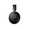 Schwarzer KopfhÃ¶rer mit Logo, von oben gesehen, auf weiÃŸem Hintergrund.
