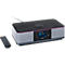 Soundmaster ICD2023SW Internet- Stereo Musikcenter mit WLAN-Internet/DAB+/UKW-Radio, CD/MP3, USB, Bluetooth®, LED Ambientebeleuchtung, APP-Steuerung