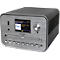 Soundmaster® music center ICD1050SW, WLAN/Bluetooth/USB/webradio/DAB+/UKW/CD/MP3, 2 x 7 W, app-bediening, met afstandsbediening, zilver
