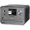 Soundmaster® music center ICD1050SW, WLAN/Bluetooth/USB/webradio/DAB+/UKW/CD/MP3, 2 x 7 W, app-bediening, met afstandsbediening, zilver