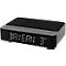 Soundmaster® Uhrenradio UR250AN, DAB+/UKW, 20 Festsenderspeicher, Qi-Ladefunktion, USB, Kopfhöreranschluss, schwarz-grau