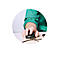 Souris Kensington Mouse-in-a-Box™ EQ, filaire, pour gauchers/droitiers, 2 boutons et molette de défilement, 1000 ppp, PCR, noir