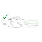 Souris verticale Evoluent C, pour droitiers, filaire