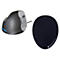 Souris verticale Evoluent4 BakkerElkhuizen, filaire, p. droitiers, noir/argenté, + tapis souris The Egg