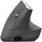Souris verticale MX Logitech, optique, BT/câble, 6 touches, 4000 dpi, ergonomique, gris graphite