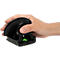 Souris verticale R-Go Twister, ergonomique, ambidextre, 400-2400 dpi, 2 boutons &amp; molette de défilement, témoin de pause LED, Bluetooth/USB, noire